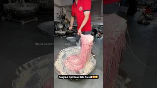 Singla’s Spl Rose Bite Sweet😍😋 Indian Street Food [upl. by Gayel]