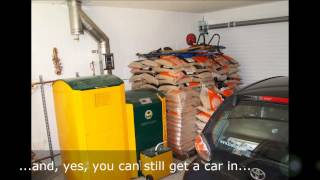 KWB Wood Pellet Boiler installation Superhome59 Biomass part 2 [upl. by Mortie774]