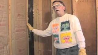 Right Vs Wrong Installing Insulation Batts In Exterior Walls  Part One [upl. by Oicnerual]