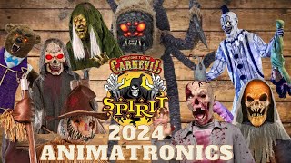 New Spirit Halloween 2024 Animatronics [upl. by Eilasor]