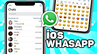 Saiu WhatsApp Estilo iPhone iOS 17 no Android Atualizado 2024 [upl. by Ynttirb938]