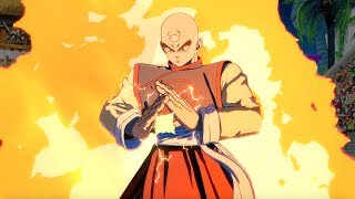 NEO TRIBEAM Tien amp Chiaotzu Reveal Teaser  Dragon Ball FighterZ Gameplay Trailer [upl. by Atnek]