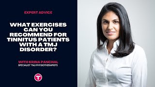 Tinnitus Advice  What exercises can you recommend for tinnitus patients with TMD [upl. by Habas370]