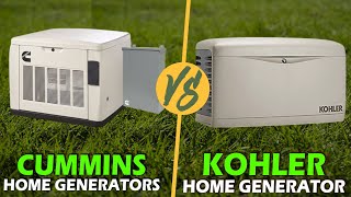 Cummins vs Kohler Home Generators  Key Differences You Need To Know Which One Is Best [upl. by Tekla]