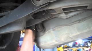 Fuel pump replacement Pontiac Bonneville 19871991 Install Remove Replace [upl. by Anomas]