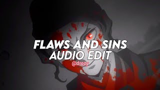 Flaws and sins  Juice wrld edit audio [upl. by Norling630]