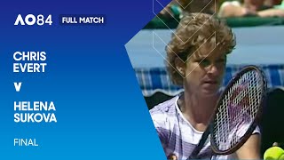 Chris Evert v Helena Sukova Full Match  Australian Open 1984 Final [upl. by Eidurt950]