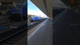 BR 186 2697 Rhenus Logistics rhenuslogistics güterzug cargotrain trainspotting shorts yt [upl. by Annabelle]