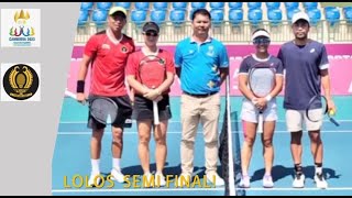 Sea Games 2023 QF Tennis Mixed DoubleDavidBeatriceINAVs AlcantaraCappacodiaPHI 46 62 107 [upl. by Dwinnell548]