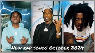 BEST NEW RAP SONGS  OCTOBER 2024 [upl. by Garland]