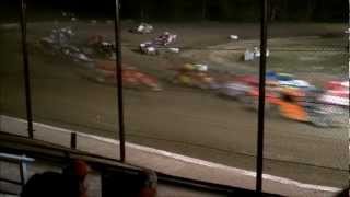 Brewerton Speedway Big Block Feature 06222012 [upl. by Aiciled930]