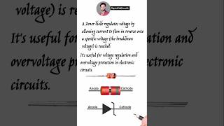 Zener Diodes Explained Voltage Regulation and Beyond shorts shortsindia [upl. by Anitra]