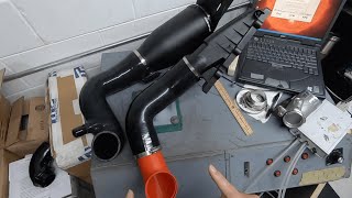 Blaze ATOM Race V2 vs Modified Stock GTI Airbox Flow Test [upl. by Sira]