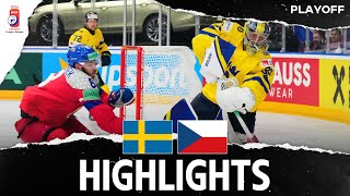 Highlights  Sweden vs Czechia  2024 MensWorlds [upl. by Sire]