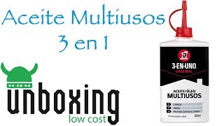 🔧🔨 Aceite Multiusos 3 en 1 UampR Low Cost [upl. by Ilowell]