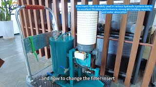 Fine Insert Filter is widely used in various hydraulic systems due to its excellent filtration perfo [upl. by Whitford512]