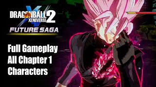 ALL DLC 17 NEW CHARACTER GAMEPLAY In Dragon Ball Xenoverse 2 Future Saga Chapter 1 [upl. by Tham]