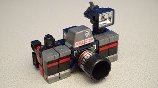 TRANSFORMERS G1 REFLECTOR VIDEO VINTAGE TOY REVIEW [upl. by Lasorella546]