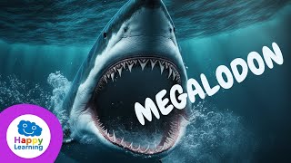 THE MEGALODON  Educational Videos for Children [upl. by Yhtimit333]