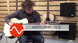 Mayson M1SCE Smart Concept guitar DEMO [upl. by Siuraj]