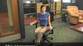 How to make your office chair ergonomically correct [upl. by Flanna]