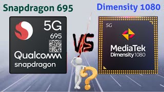 Snapdragon 695 vs Dimensity 1080 ⚡ thetechnicalgyan 1080vs695 695vs1080 [upl. by Ettezil]