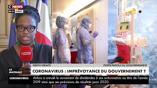 Sibeth Ndiaye sur le rallongement du confinement  «Nous attendons un avis du conseil scientifique» [upl. by Rodrich]