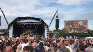 The Darkness I Believe In A Thing Called Love Godiva Festival 2017 [upl. by Eilla]