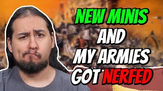 New Minis And Games Workshop Nerfed My Armies [upl. by Elitnahc40]