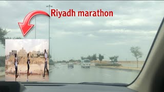 ROAD TRIP🚘MARATHON RIYADH [upl. by Lemaceon602]