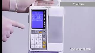 IV infusion pump LIP700 9 alarm [upl. by Nyrhtakyram]