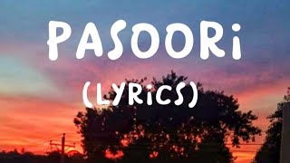 PASOORI lyrics song [upl. by Batory]