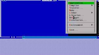 Running Turbo C Compiler in Win 7 64 bit using DOSBox [upl. by Griffin254]