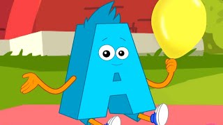 Balloon Song  Alphabets and Fun Learning Video for Children [upl. by Tail824]