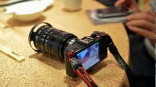 PentaxQ with Pentax 848mm F10 CCTV Manual Lens FHD Video Test [upl. by Skvorak946]