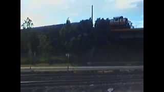 Cooks Construction Ex SECV train at Morwell [upl. by Macleod]