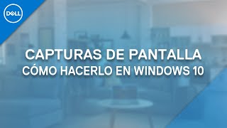 Cómo hacer capturas de pantalla en Windows 10  Capturar pantalla en Windows [upl. by Huppert252]