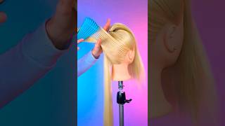 Voluminöser Pferdeschwanz Hack 😻🩷 frisur frisuren frisurentutorial haartutorial shorts [upl. by Schilling]