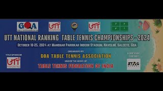 YBS U19 PQF  BHATTACHARJEE Ankur PSPB vs SUNDAR Manikandan TN  UTT NATIONAL RANKING TT [upl. by Vachill]