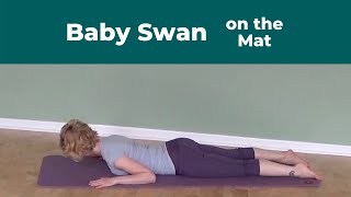 Baby Swan on the Mat ⎮Pilates Encyclopedia [upl. by Nigrom]