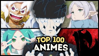 🎵 Revealing my Top 100 Animes after Watching 400 🔥 SPECIAL 20000 SUBSCRIBERS [upl. by Ajan840]