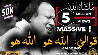 Allah hu Allah hu Qawali by Nusrat Fateh ali KhanOne of the greatest Qawali [upl. by Flavian]