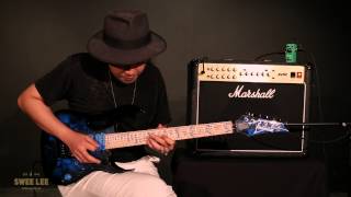 Quick Riffs Ibanez JEM77P Steve Vai Signature [upl. by Elsworth]