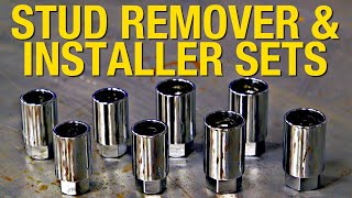 How to Easily Remove amp Install Studs  Stud Remover amp Installer Kit From Eastwood [upl. by Tehc]