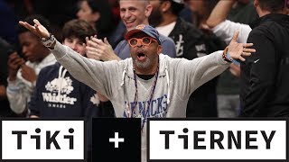 Spike Lee Is Done With The Knicks  Tiki and Tierney [upl. by Ahsuat]