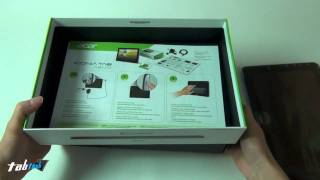 Acer Iconia Tab A200 Unboxing und Kurztest Deutsch  Full HD [upl. by Dippold]