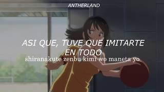 YOUR NAME  RADWIMPS  Nandemonaiya Traducido al Español  Lyrics [upl. by Aikas216]