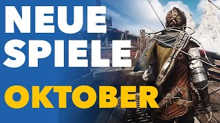 Im Oktober kommen endlich echte SpieleBlockbuster  ReleaseVorschau [upl. by Dyun]