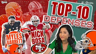 Ranking the Top 10 Defenses for 2024  The Mina Kimes Show featuring Lenny [upl. by Meilen]