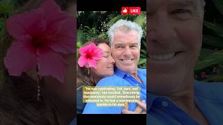 Pierce Brosnan and Wife Keely Shaye Smith’s Beautiful Relationship Timeline celebrity shortsvideo [upl. by Akenahc]